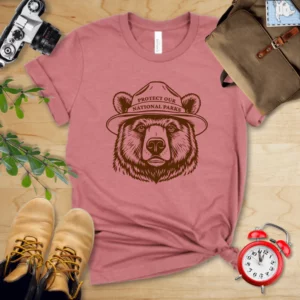 Protect Our National Parks Bear Shirt
