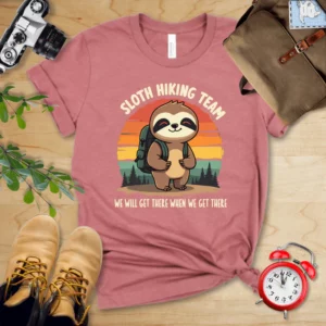 Sloth Hiking team Shirt